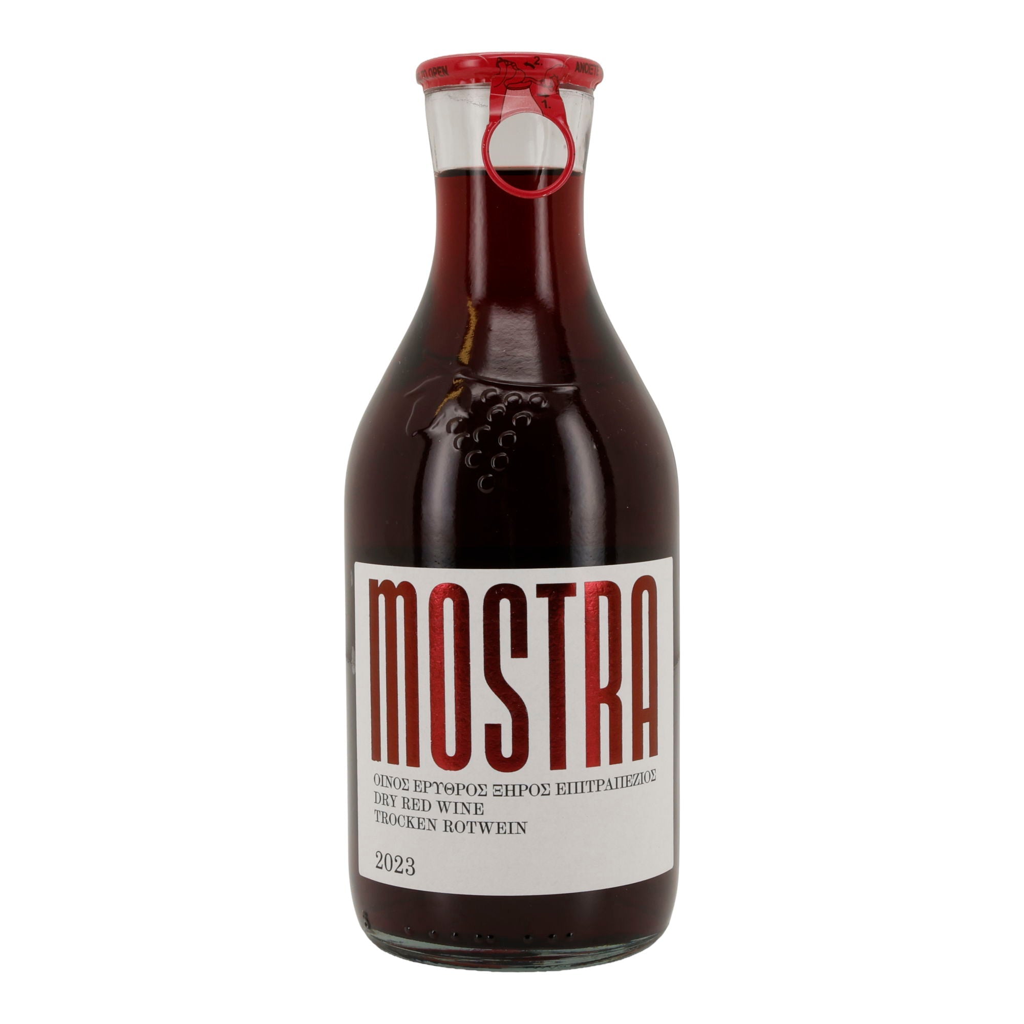 Rotwein Mostra | Trocken | Agiorgitiko, Syrah & Merlot | 500 ml Mostra Tsililis